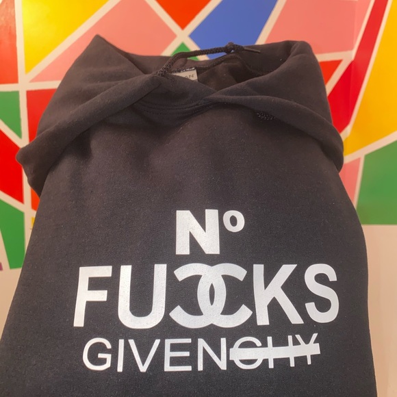 No f*** given designee inspired hoodie - Picture 1 of 3